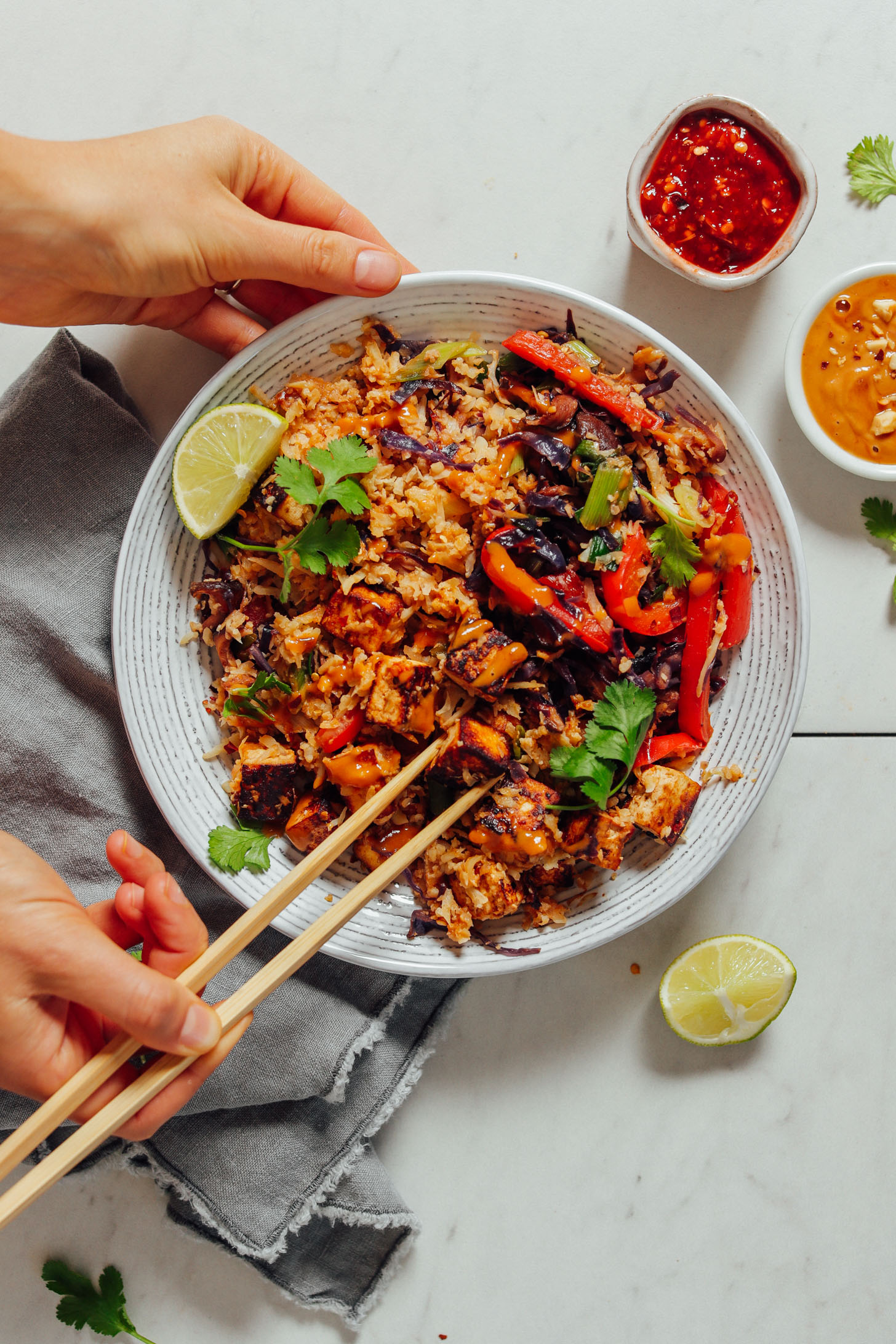 Minute Vegan Tofu Stir Fry: Healthy & High-Protein Dinner